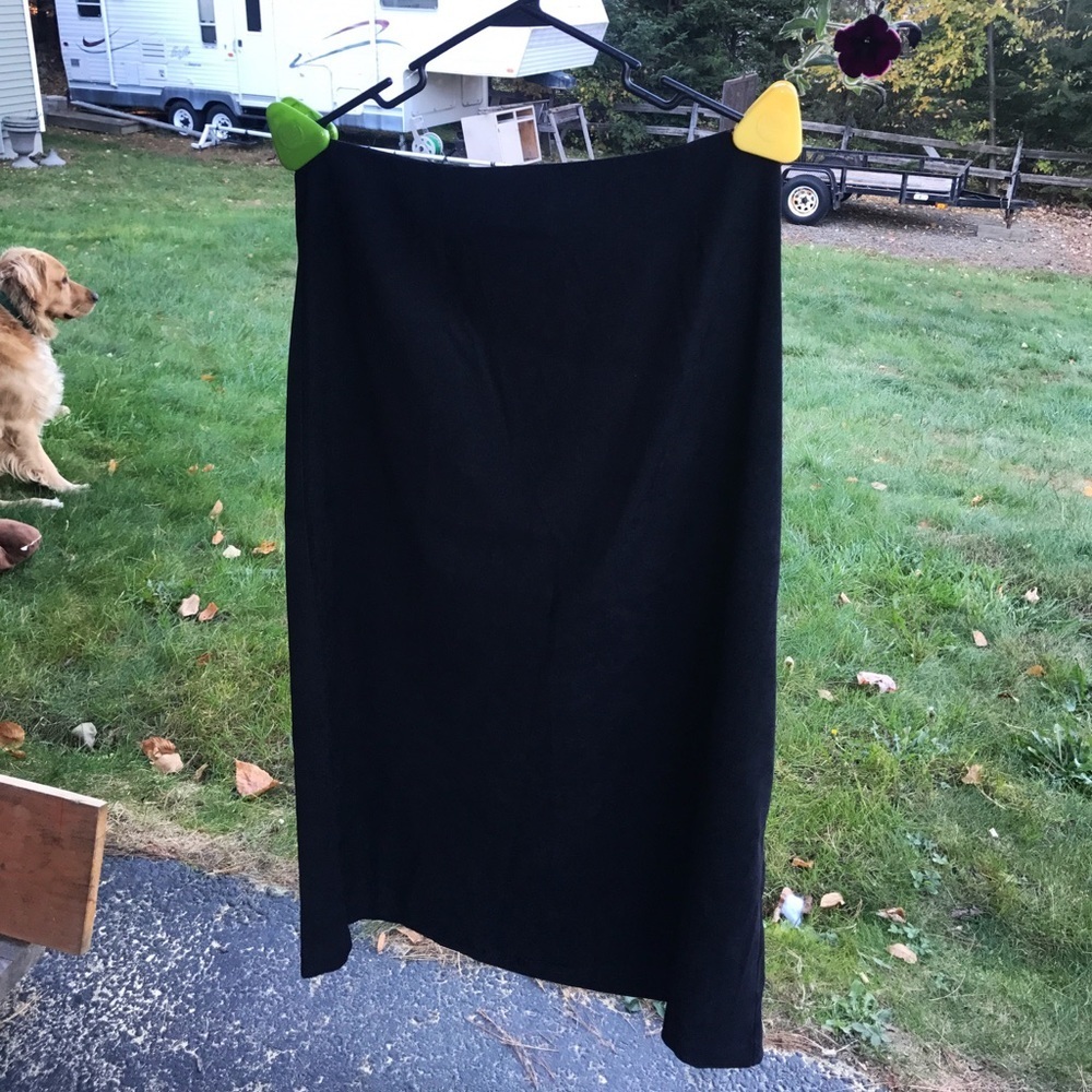 Gorgeous Christopher & Banks Long Black Skirt